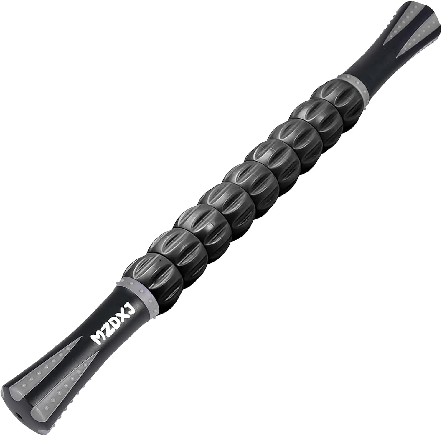 Muscle Roller Massage Roller Stick- Deep Tissue Fascia Blaster for Myofascial Pain Relief, Lymphatic Drainage & Body Sculpting, Handheld Physical Therapy & Recovery Tool (Gray Black-) - Image 9