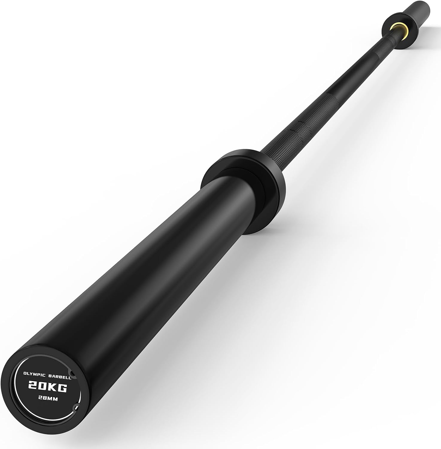PAPABABE 7ft Barbell 45lb Olympic Barbell 1000/1500lbs Capacity Home Gym