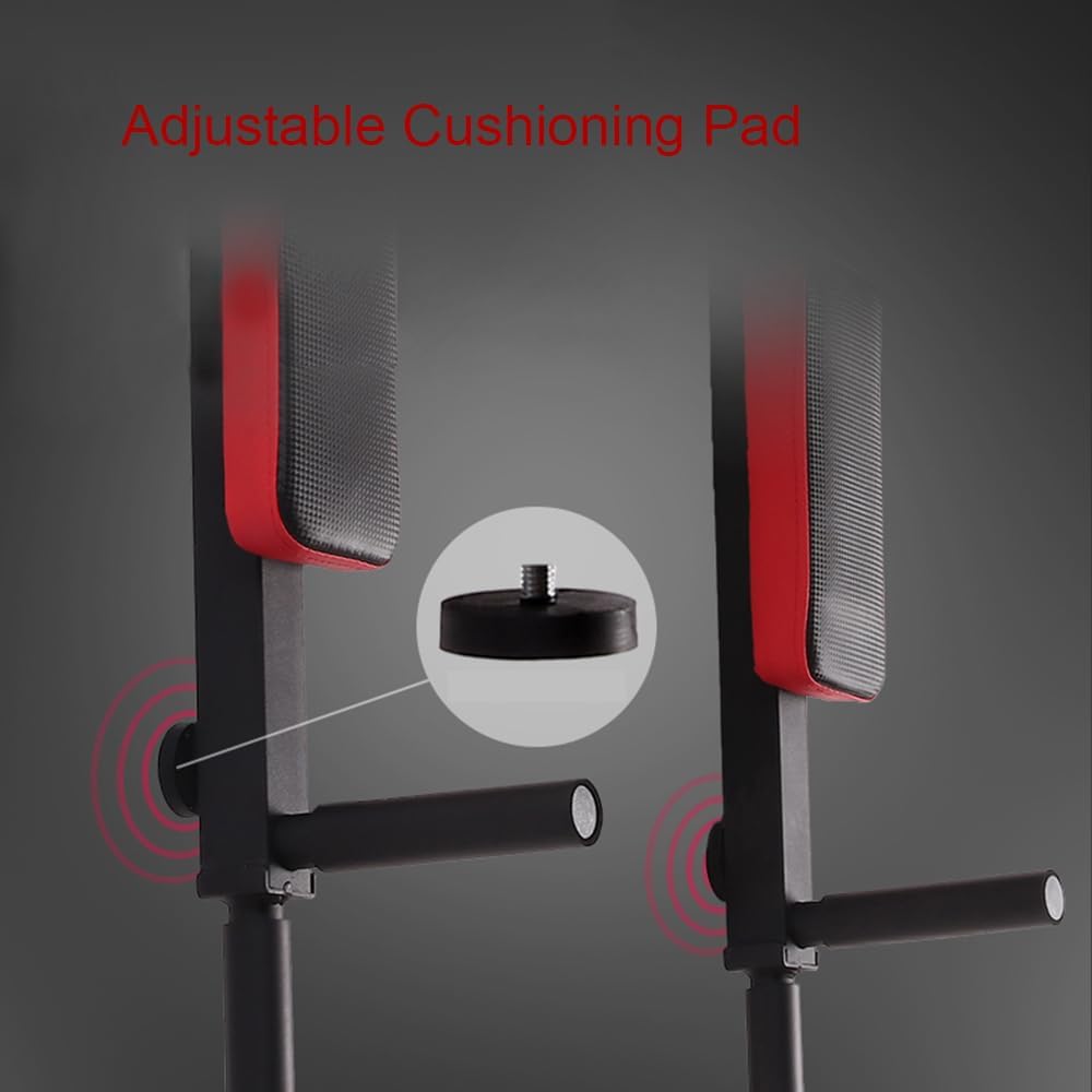 Multifunctional Wall Mounted Pull Up Bar, Chin Up Bar,Dip Station - Image 5