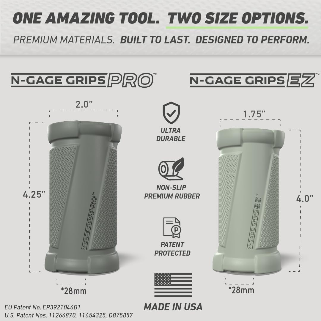N-Gage Grips – Patented Angled Barbell Grips for Strength Training - Image 6