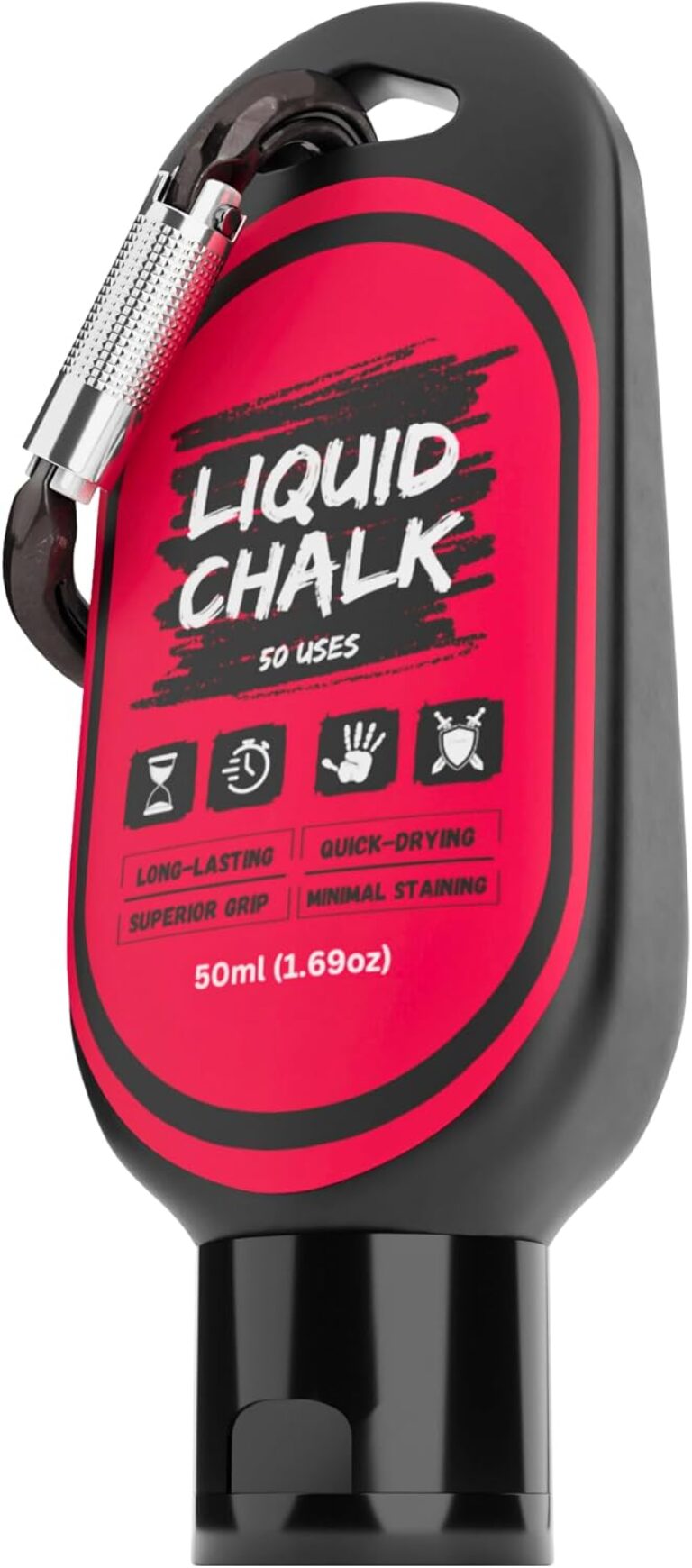 PowerGrip Liquid Chalk – Sweat-Proof, No-Mess Grip Enhancer for Weightlifting, Rock Climbing & Gymnastics