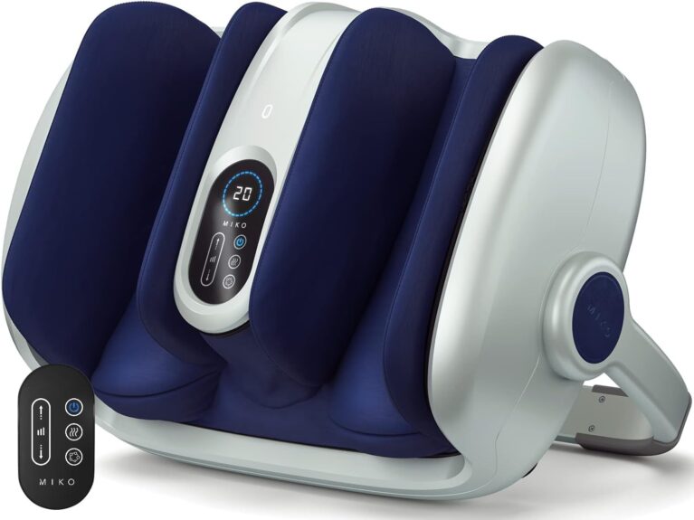 MIKO Shiatsu Foot, Leg and Calf Massager with Heat