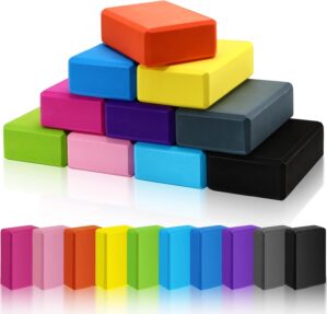 10 Pcs Foam EVA Yoga Blocks Lightwe...