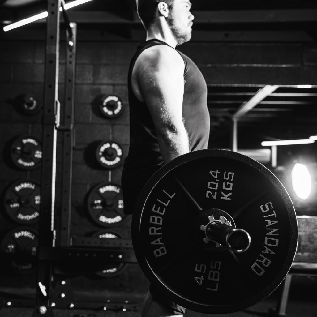 Weight Plate Pairs and Sets from Barbell Standard | Powder Coated & Extremely Durable | Fits 2" Olympic Barbells | 2% Tolerance Guarantee - Image 3