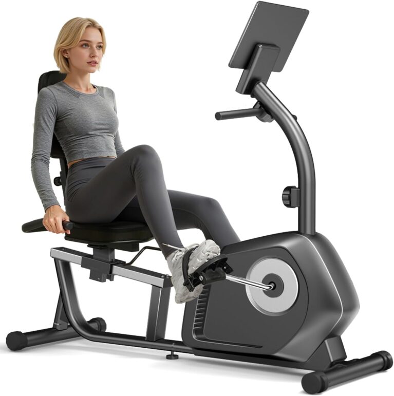 Recumbent Bike,Exercise Bike,16 Magnet Resistance,350LBS Capacity