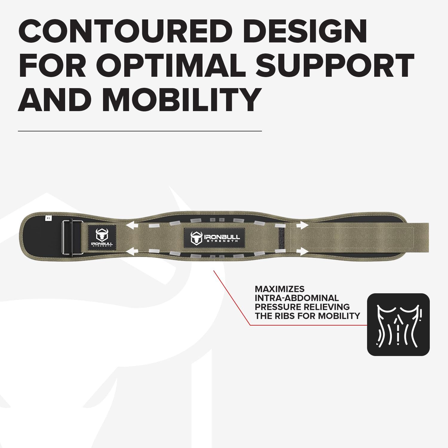 Weight Lifting Belt for Men and Women - Great for Squats, Deadlift, Lunge, Exercises and Training - Best for Olympic, Cross-Training and Bodybuilding Workout - Image 4