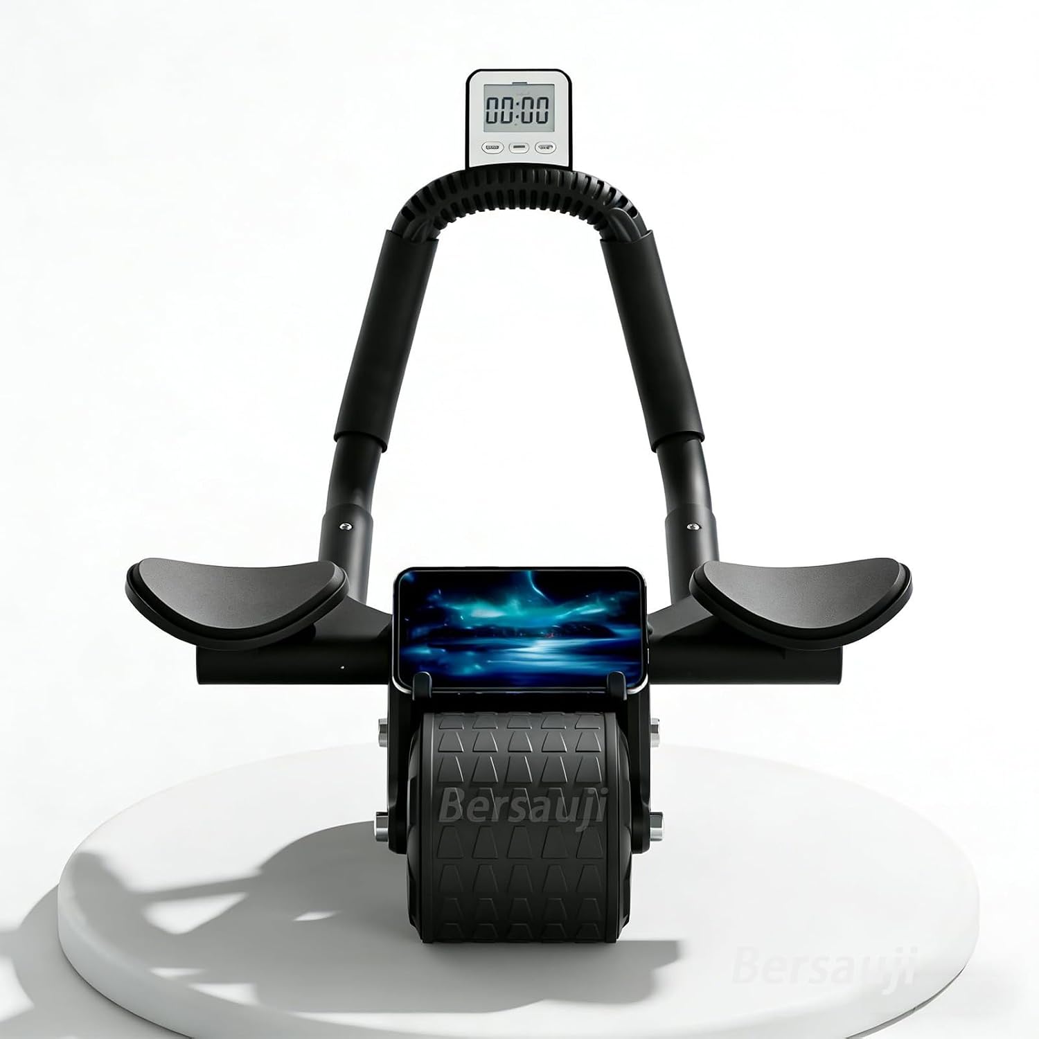 Ab Roller Wheel with Elbow Support, Auto Rebound Abdominal Muscle Trainer - Image 8