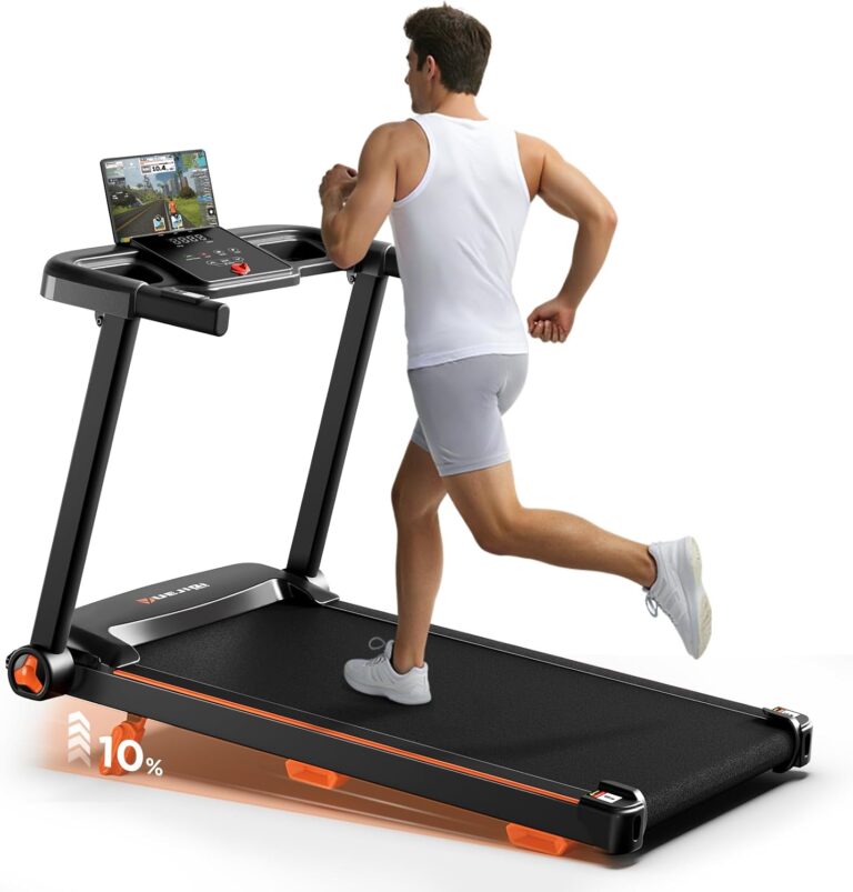 YUEJIQI Treadmill with 10%/25% Incline 8.5/10MPH for Office Home Gym