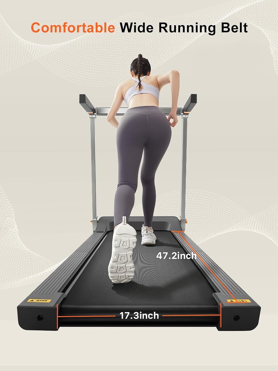 WALKINGPAD Foldable Walking Pad Treadmill with Handle Bar, 7.5MPH - Image 6
