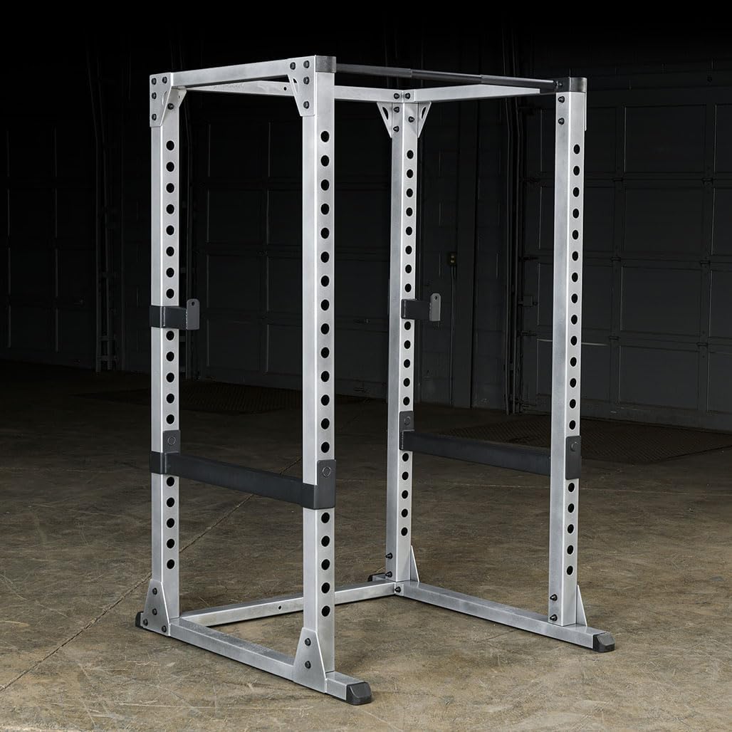 Body-Solid (GPR378 Power Rack - Heavy-Duty Steel Squat Cage with Adjustable Safety Bars and Chin-Up Bar for Home and Light Commercial Gym - Image 7