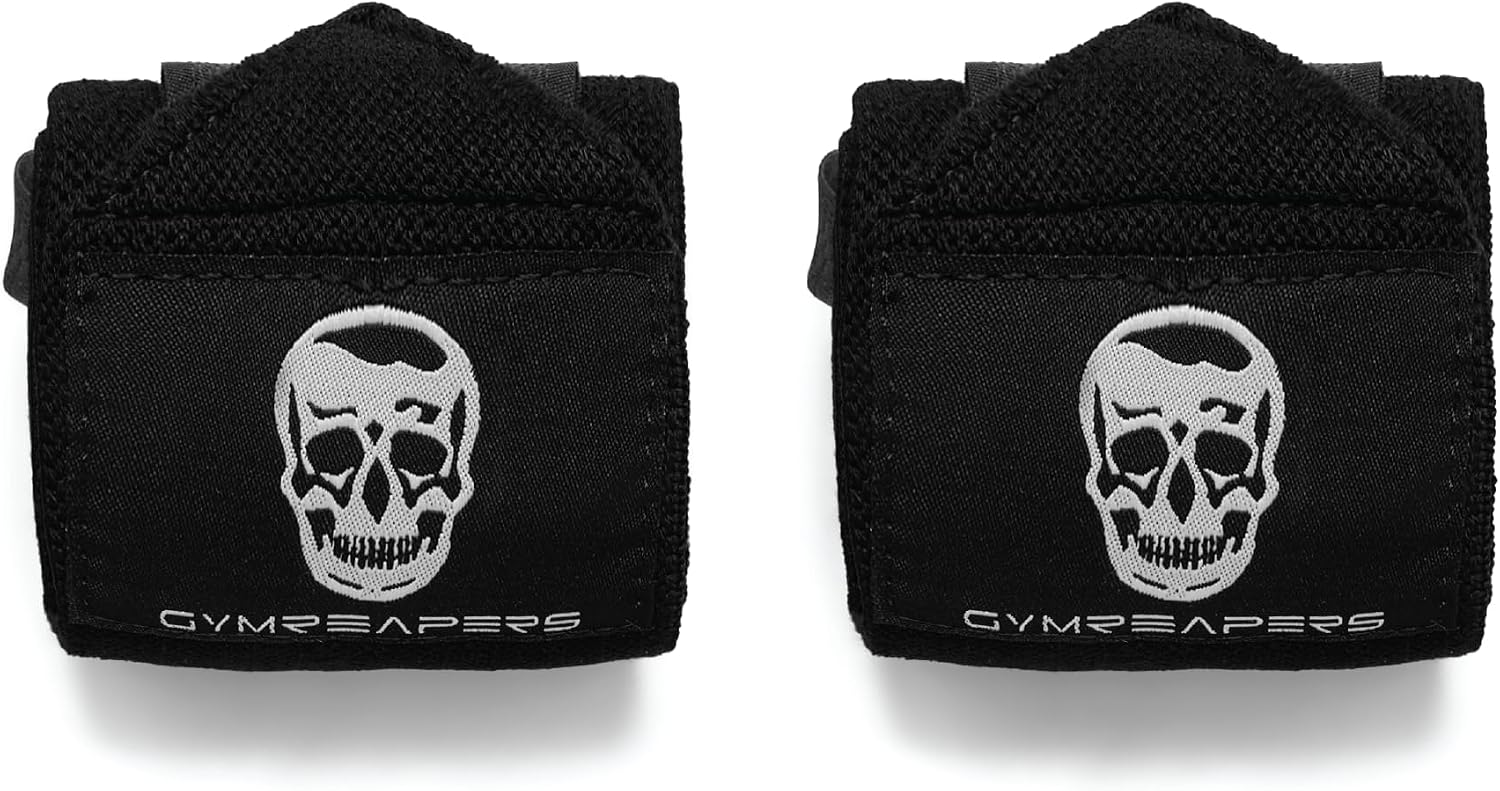 Gymreapers Weightlifting Wrist Wraps (IPF Approved) Professional Quality Wrist Support with Heavy Duty Thumb Loop - Best Wrap for Powerlifting Competition, Strength Training, Bodybuilding - Image 7