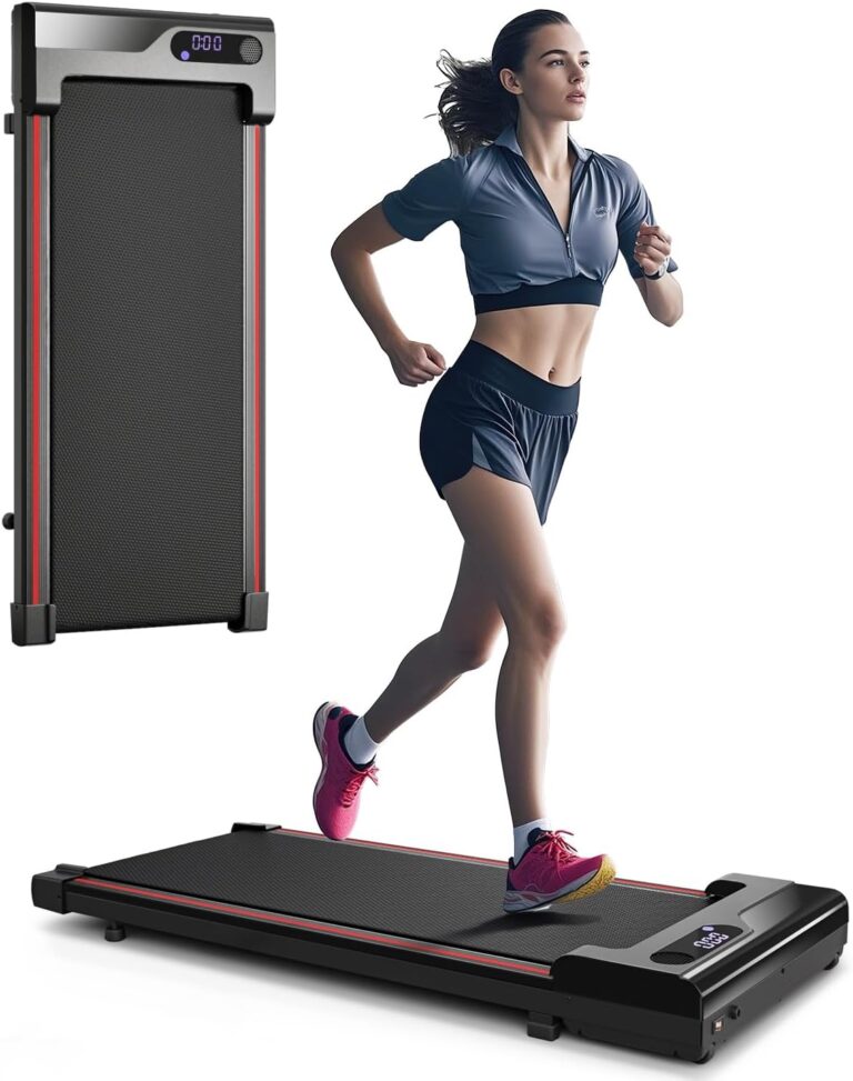 Walking Pad Treadmill for Home - Under Desk Treadmills Portable Mini Compact Walk Pads for Small Spaces Office Indoor