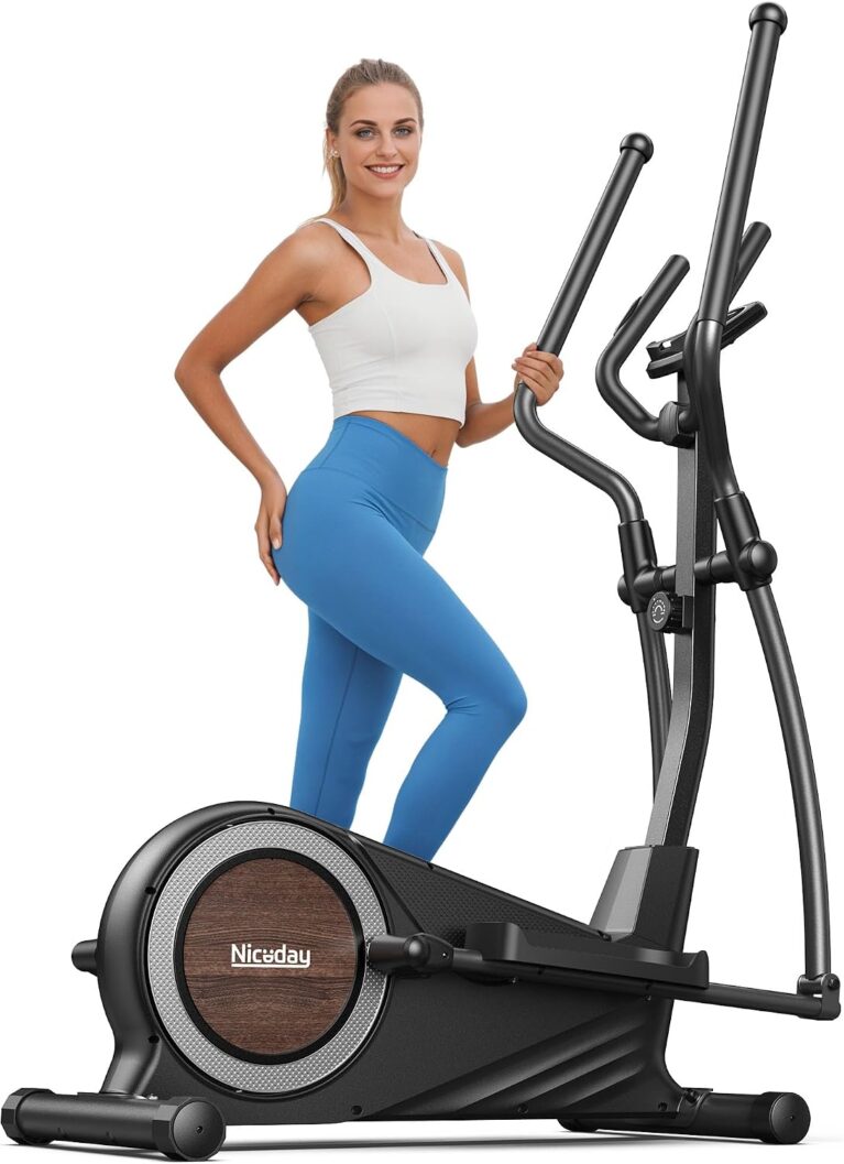 Niceday Elliptical Exercise Machine with 15.5/18/19IN Long Stride