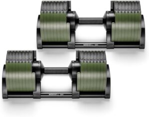 NÜOBELL® Adjustable Dumbbell Set,...