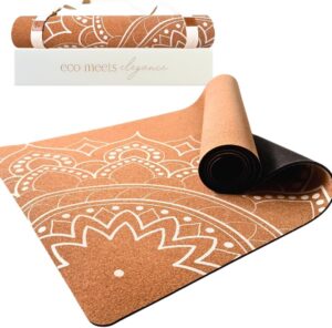 Designer Cork Yoga Mat – Signatur...