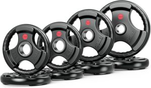 GIKPAL Olympic Weight Plates, 2-Inc...