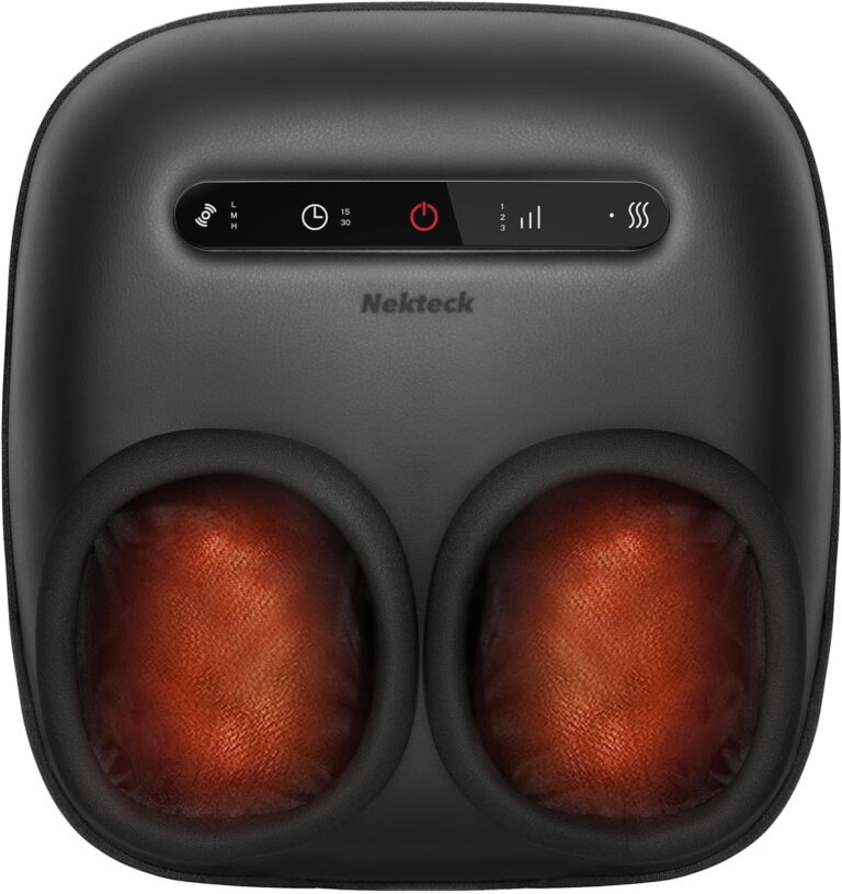 Nekteck Foot Massager with Heat [2026 Upgraded] for Circulation Neuropathy