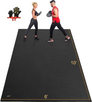 GXMMAT Extra Large Exercise Mat 16&...