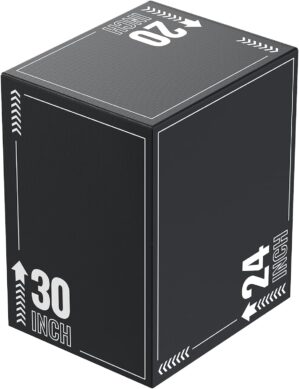 HANDBODE 3-in-1 Plyometric Jump Box...