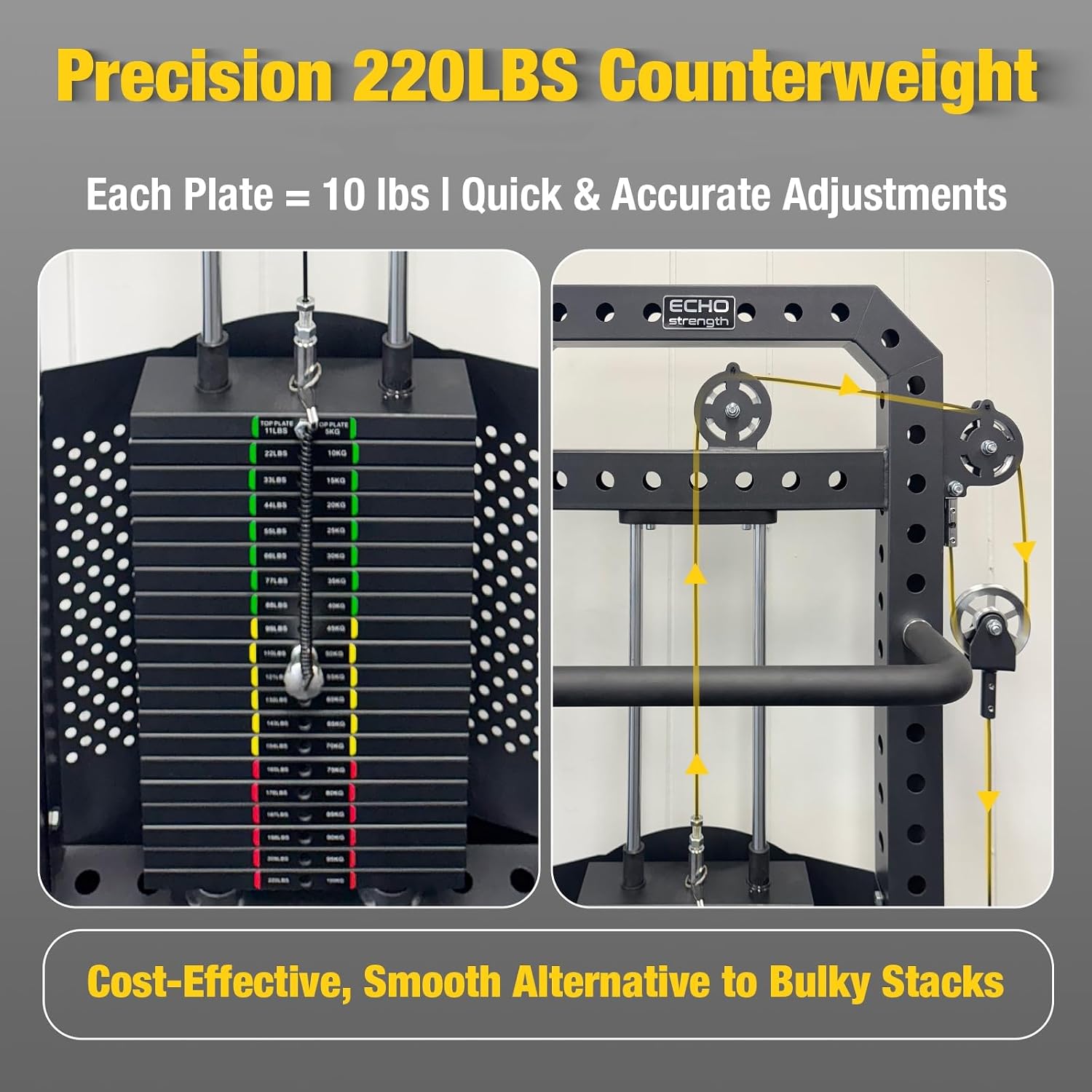 Commercial Hip Adduction Abduction Machine, Inner & Outer Thigh Exercise Equipment with Adjustable Weight Stack, Commercial Grade Home Gym Fitness Machine for Glutes, Hips & Leg Strength Training - Image 4