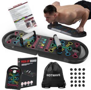 HOTWAVE Push Up Board, Portable Pus...