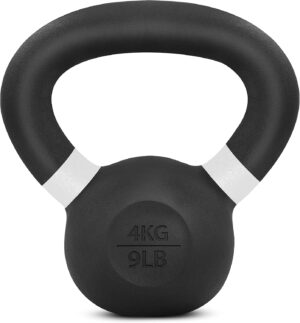 Yes4All Powder Coated Kettlebell, 9...
