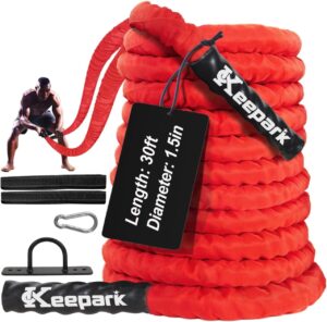 Battle Ropes for Home Gym Exercise ...