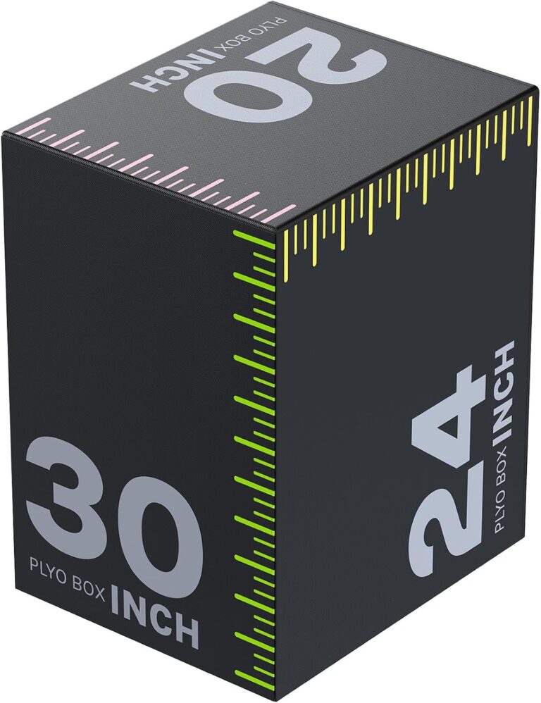 HANDBODE 3-in-1 Plyometric Jump Box, Multiple Height Options