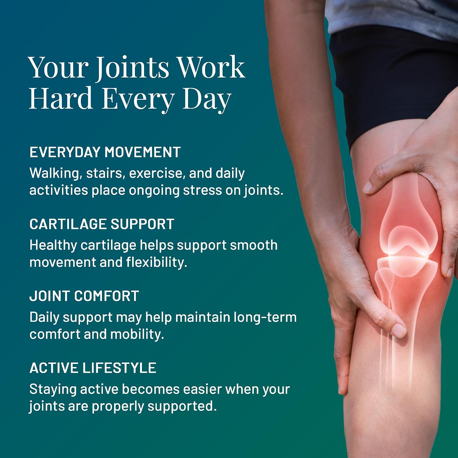Advanced Bone & Joint Support Supplement | Promotes Healthy Joint Function & Relief from Joint Discomfort | Enhance Cartilage Flexibility & Range of Motion - 120 Count (Pack of 2) - Image 3