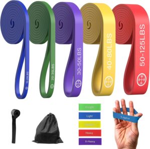 Exercise Bands，Set of 6 Resistanc...