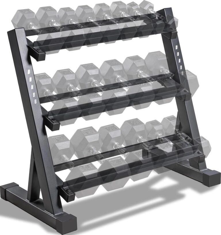 Marcy Weight Storage Organizer Racks for Dumbbells, Kettlebells, Weight Plates