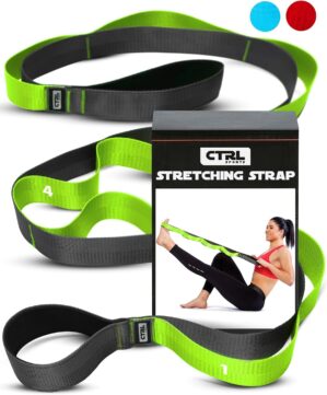 Stretching Strap with Loops, Non El...