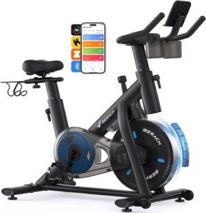 MERACH Exercise Bike, Magnetic Fric...