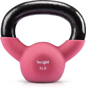 Yes4All Kettlebell, 5-65 LB Neopren...