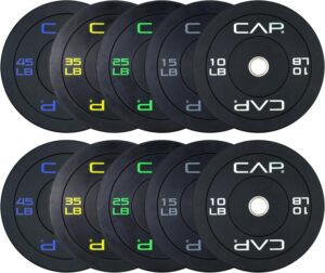 CAP 2-inch Olympic Bumper Plate Wei...