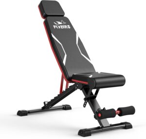 FLYBIRD Adjustable Weight Bench, Fu...