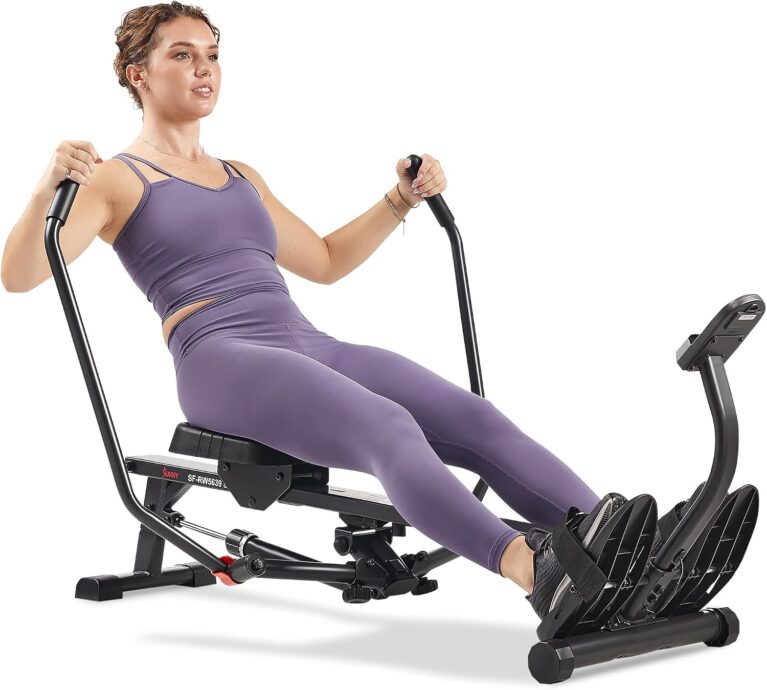 Sunny Health & Fitness Smart Full Motion Rower
