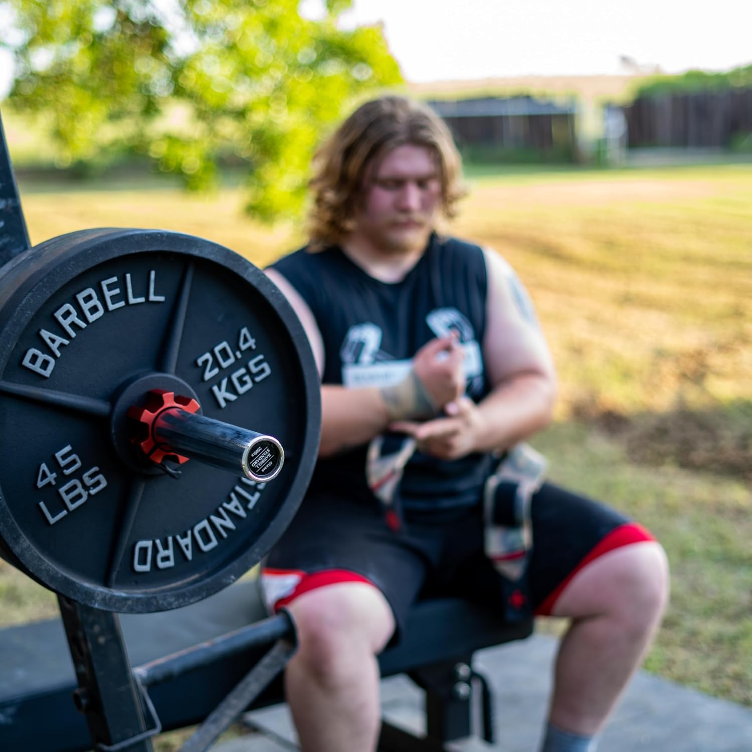 Weight Plate Pairs and Sets from Barbell Standard | Powder Coated & Extremely Durable | Fits 2" Olympic Barbells | 2% Tolerance Guarantee - Image 5