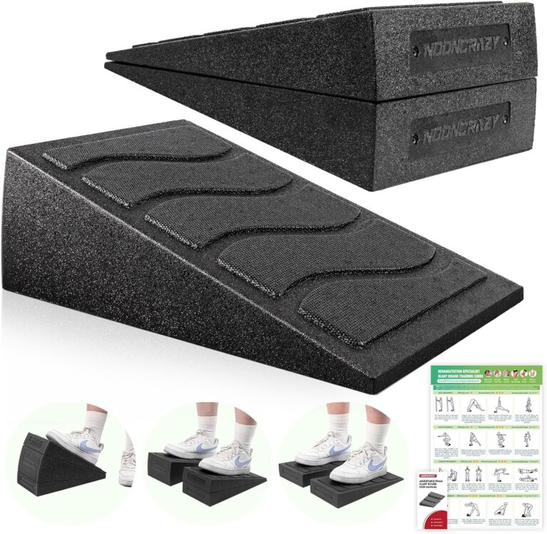 Squat Wedge Block, 960 LBS Weight Capacity, Slant Board for Calf Stretching