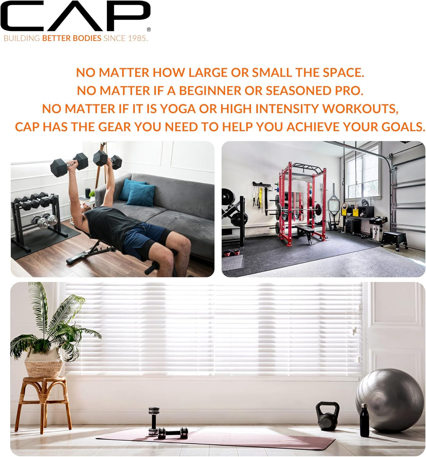 CAP Barbell Neoprene Dumbbell Weights Pairs & Sets | Color Series - Image 8