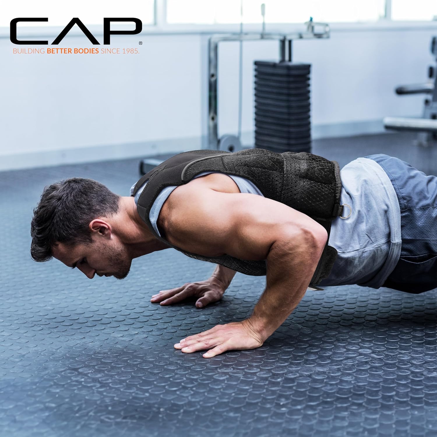 CAP Adjustable Weighted Vest 20–150 lbs for Strength Training, Running & Workouts, Weight Vest for Men & Women, Fitness Training Vest - Image 6
