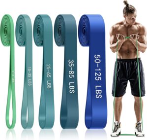 5-Level Resistance Bands for Workin...