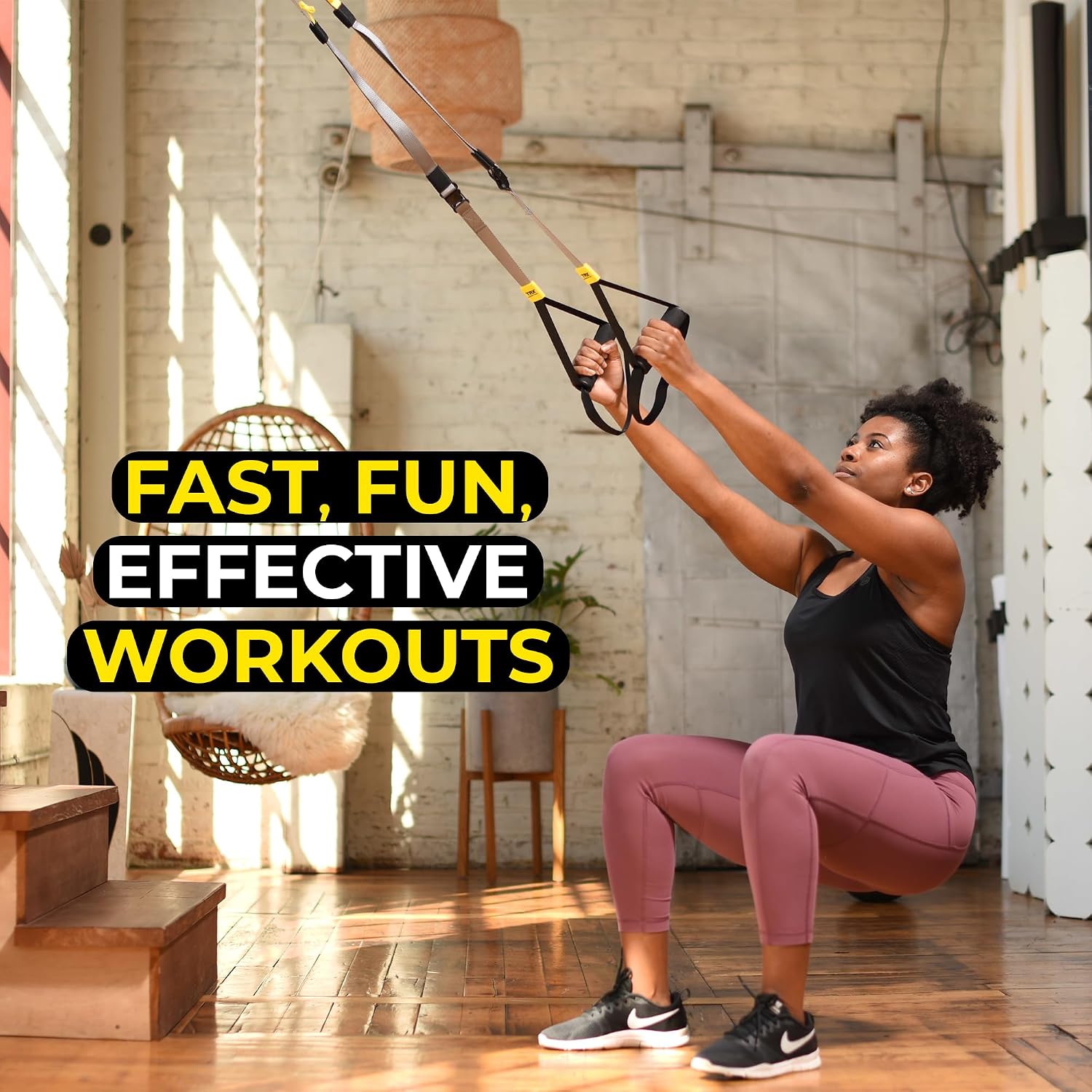 TRX GO Suspension Trainer, At Home, Portable Gym Workout, For Strength Training, Full Body Exercise Equipment - Image 4