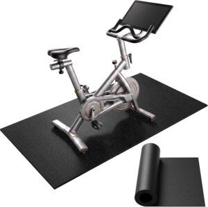 Exercise Bike Mat 70″ x 30...