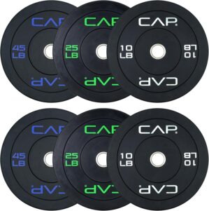 CAP 2-inch Olympic Bumper Plate Wei...