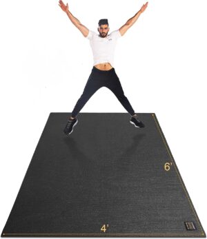 GXMMAT Large Exercise Mat 6’x...