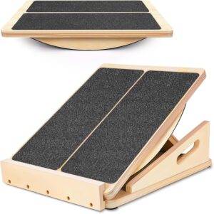 2-in-1 Professional Wooden Balance ...