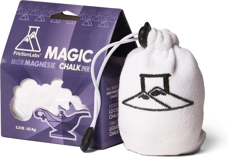 Friction Labs Magic Chalk Ball, Premium Gym Chalk Ball in Refillable Sock