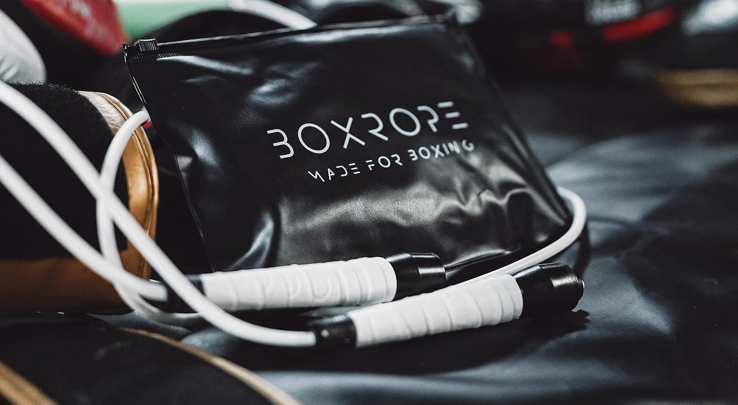 BOXROPE, A Jump Rope Made For Boxing, Tangle-Free, 15% Heavier Than A Normal PVC Rope, Boxer Jump Rope, Adjustable, Includes Grip Tapes For More Grip, Skipping Rope for Boxers, Premium Quality - Image 3