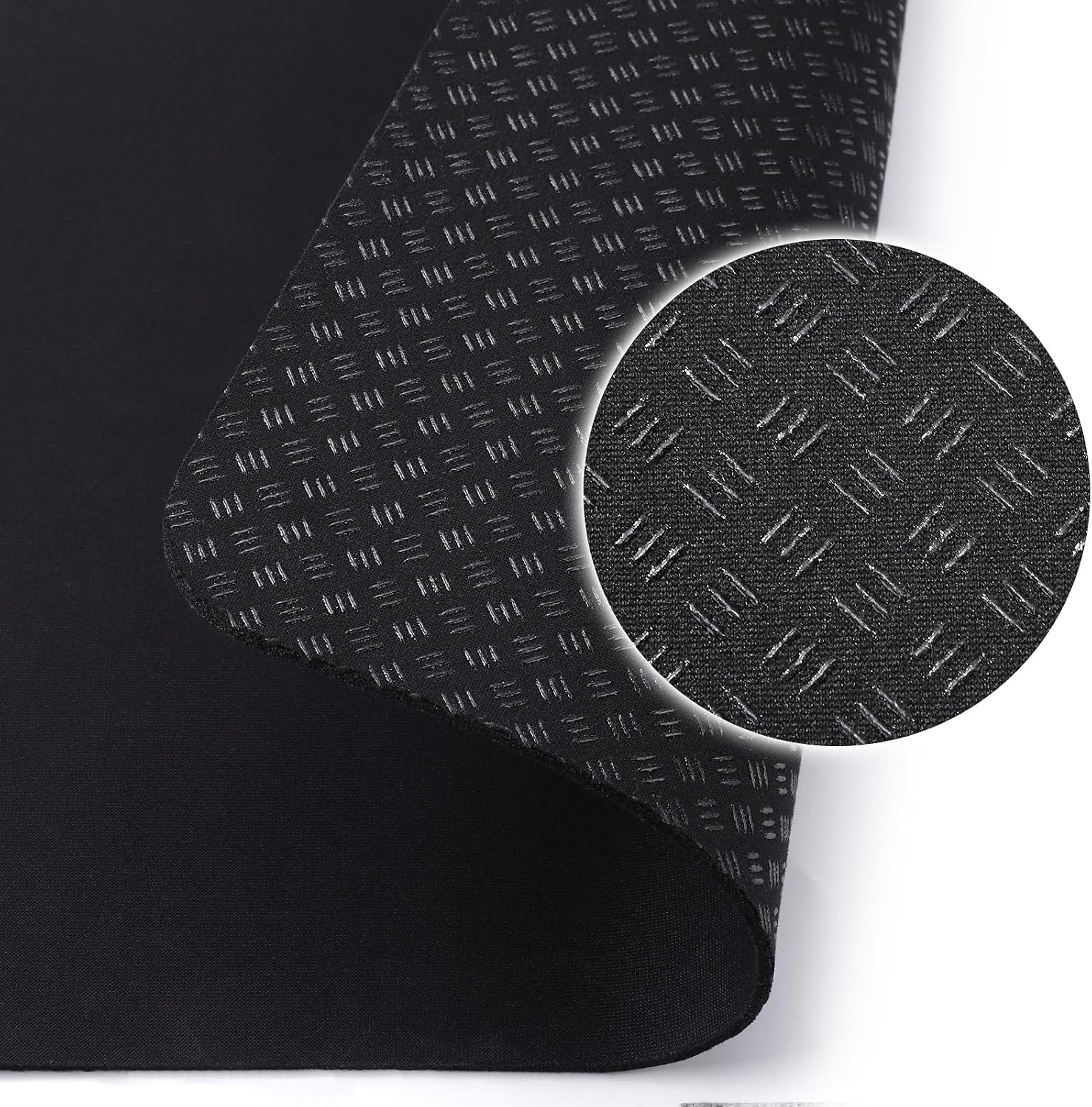 TOBWOLF Non-Slip Workout Mat for Ellipse Leg Exerciser, Ellipse Machine Mat, Exercise Mat for Under Desk Ellipticals, Suitable for Electric Seated Foot Pedal Exerciser, Stability & Floor Protection - Image 4